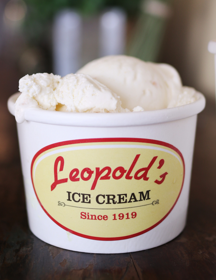 Single Scoop Leopold's Ice Cream
