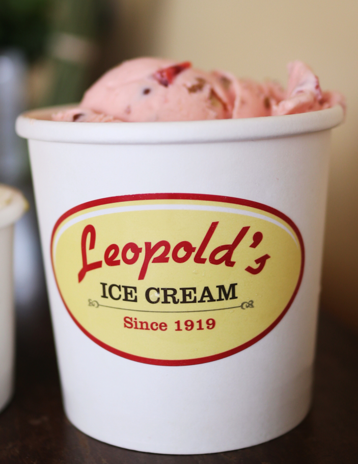Double Scoop Leopold's Ice Cream